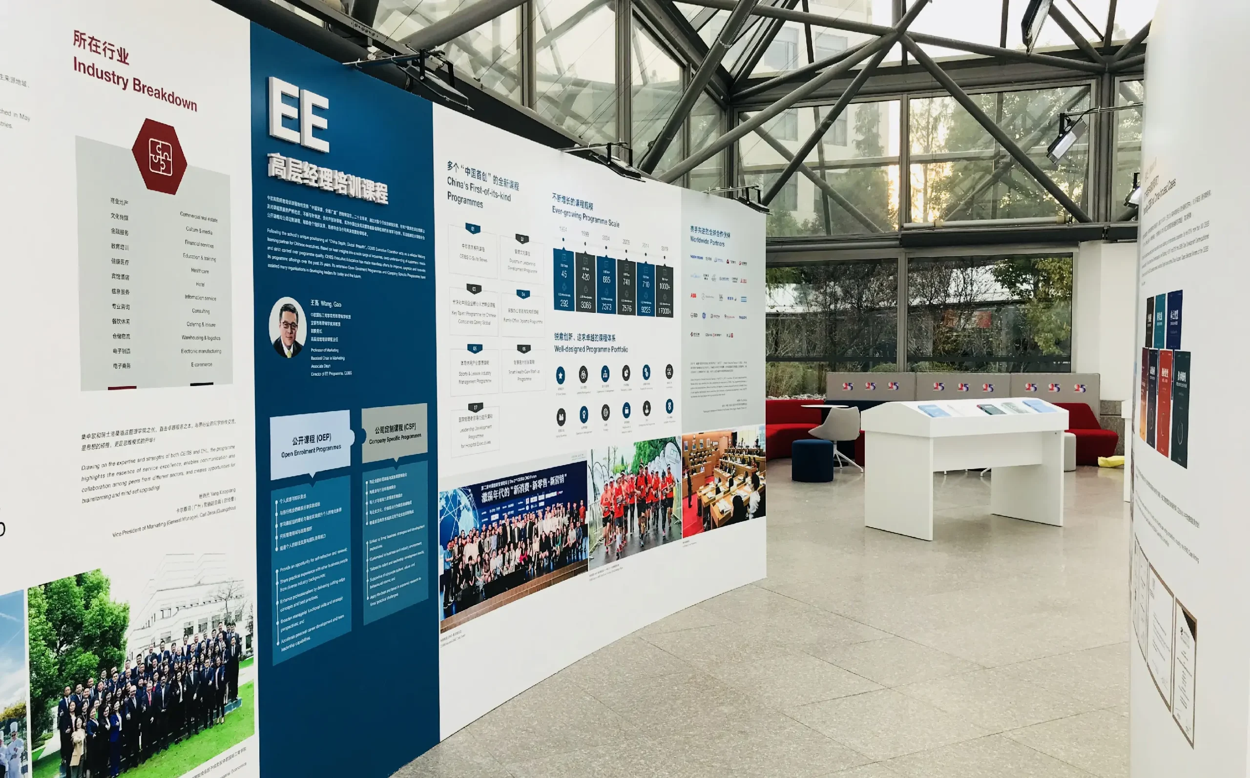 中欧国际工商学院25周年成果展