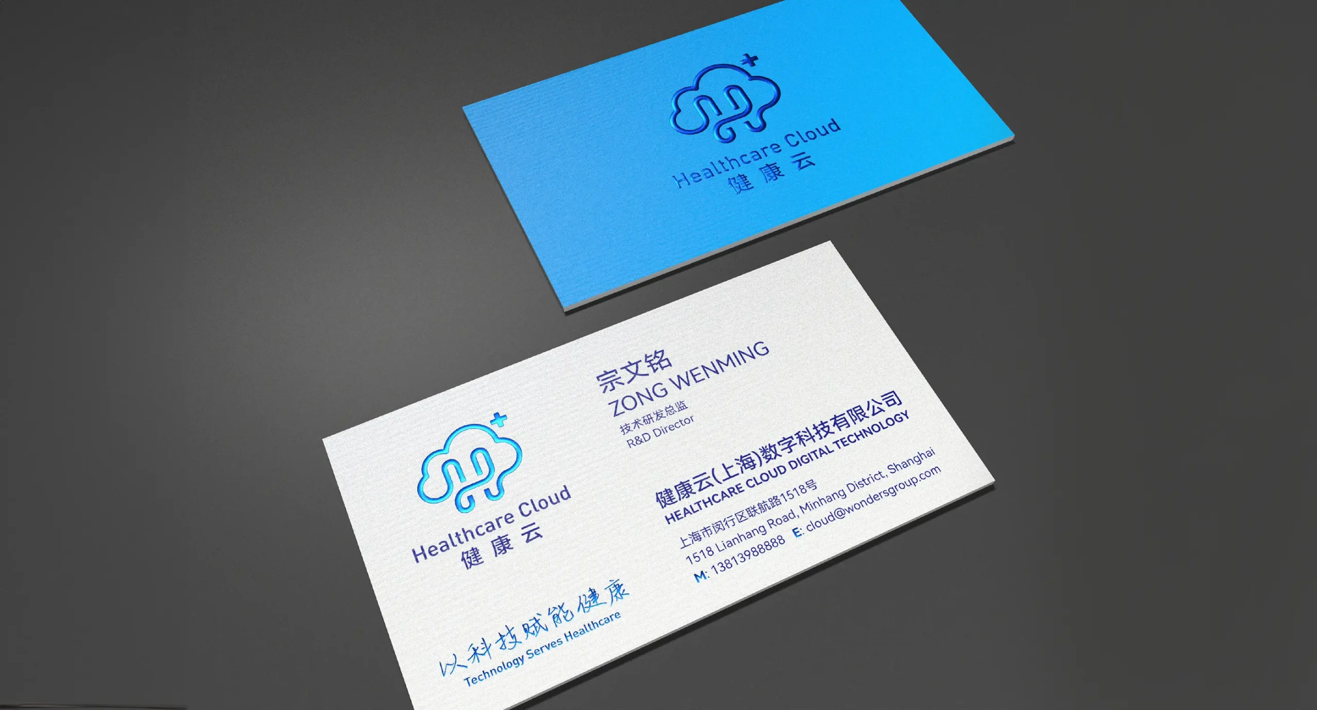 上海健康云品牌vi設計
