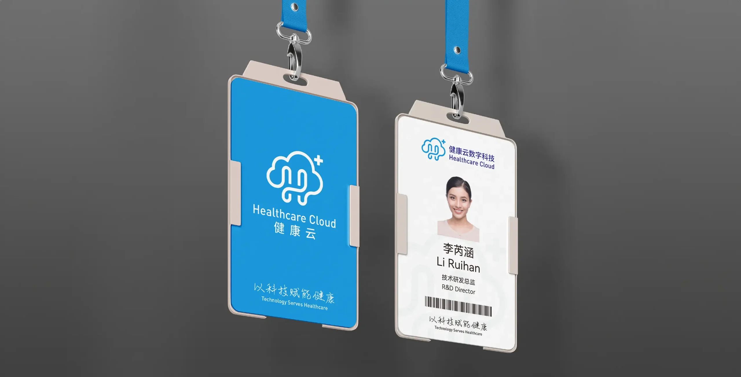 上海健康云品牌vi設計