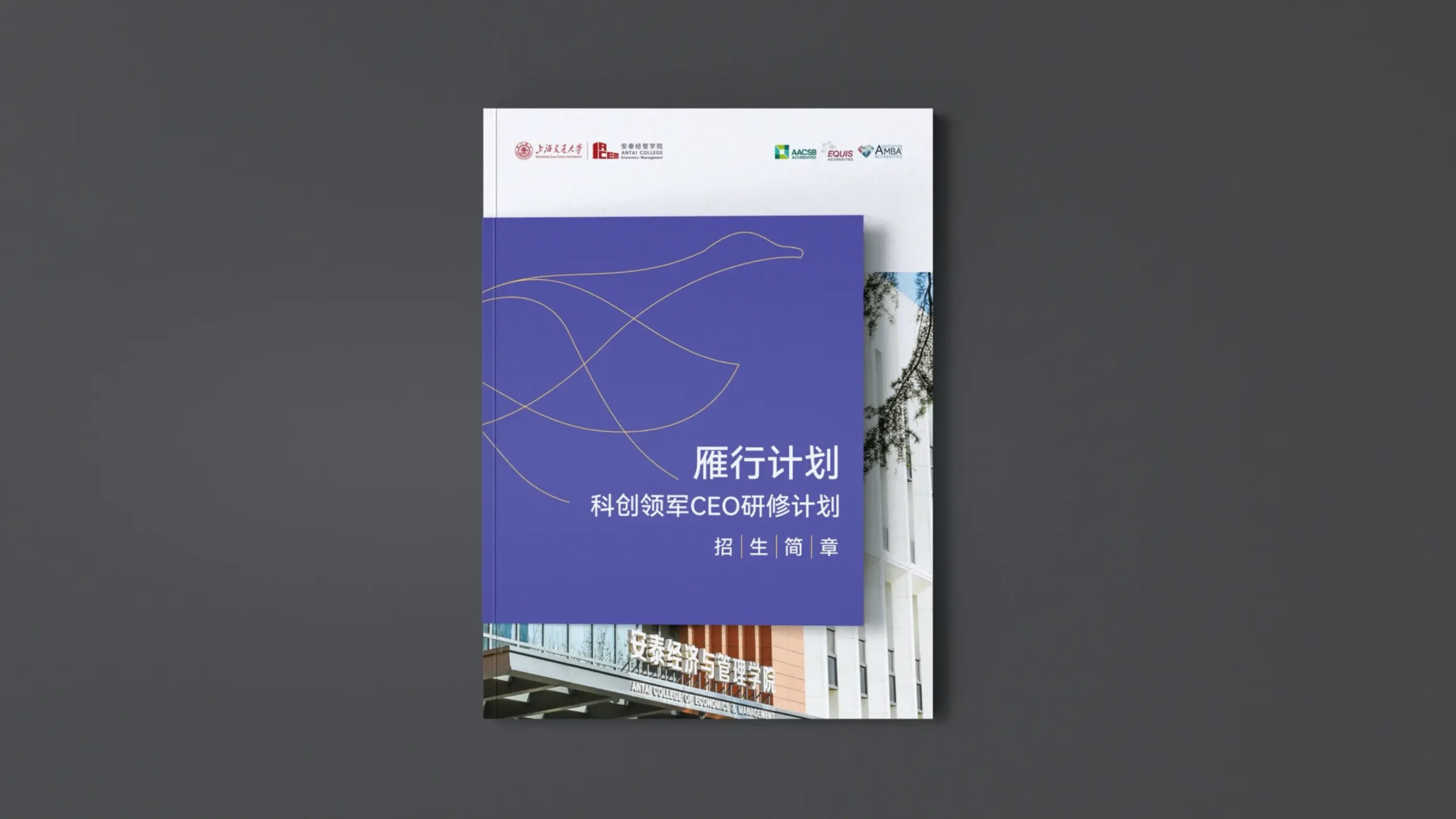 交大安泰CEO課程畫冊
